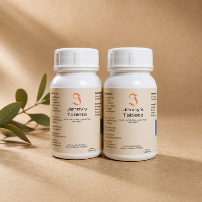 2x Bottles Jenny's Tablets